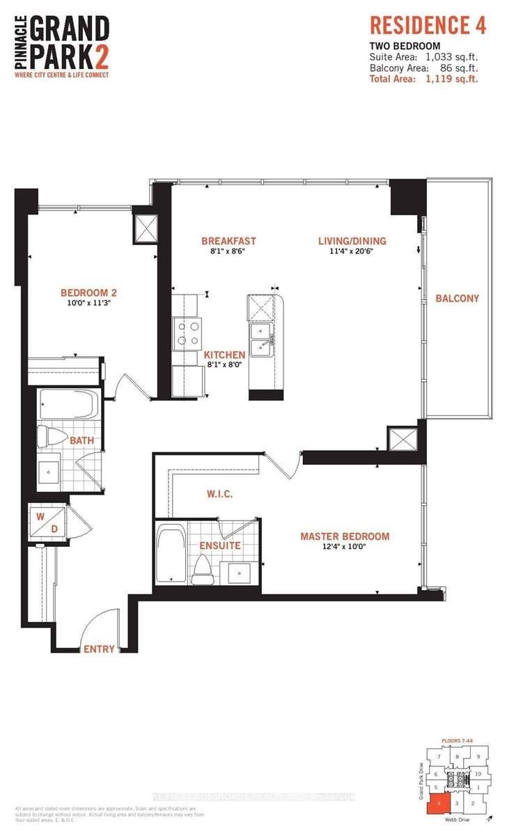 3975 Grand Park Drive 1204, Mississauga, ON L5B 0K4 photo 4