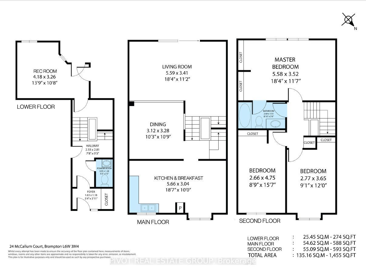 24 Mccallum Court, Brampton, ON L6W 3M4 photo 3