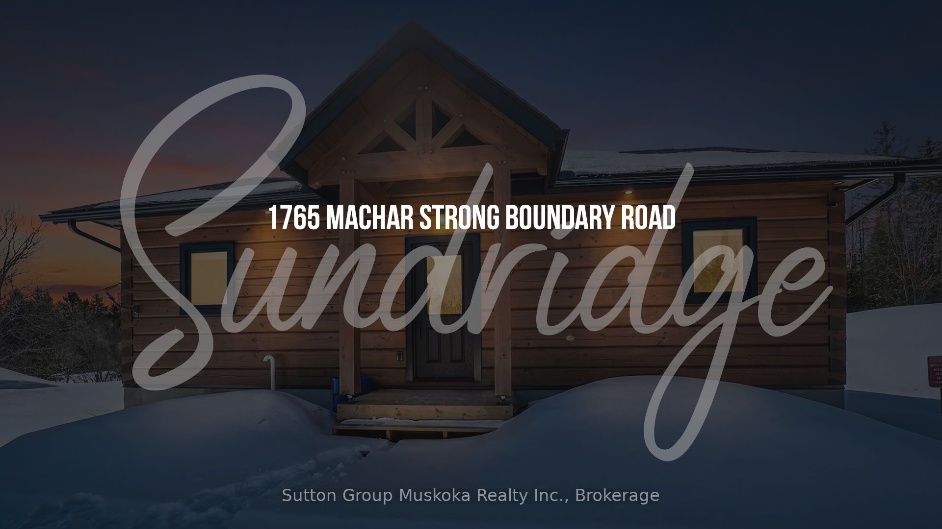 1765 Machar Strong Boundary Road, Strong, ON P0A 1Z0