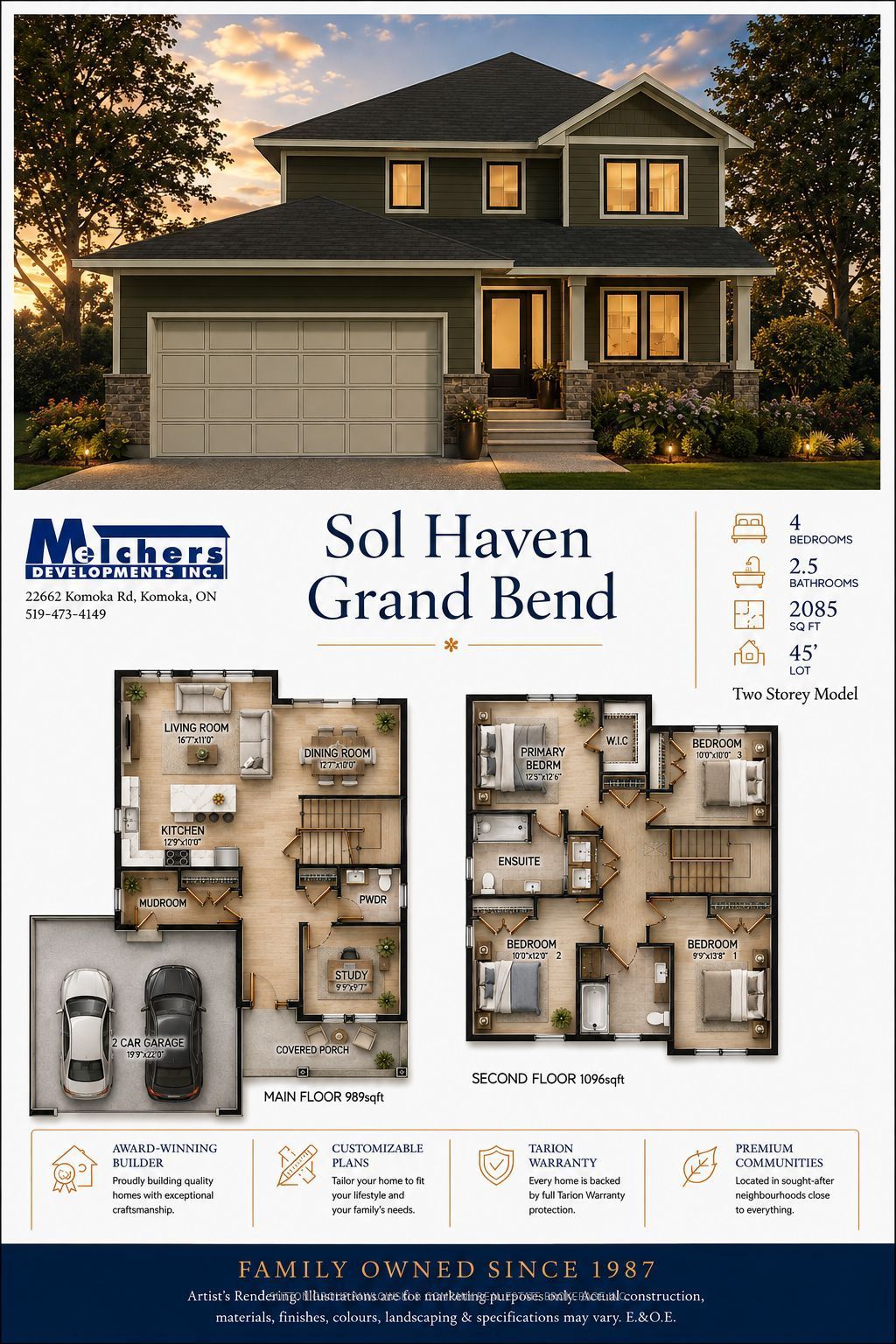 91 Dearing Drive Lot #27, South Huron, ON N0M 1T0 photo 3