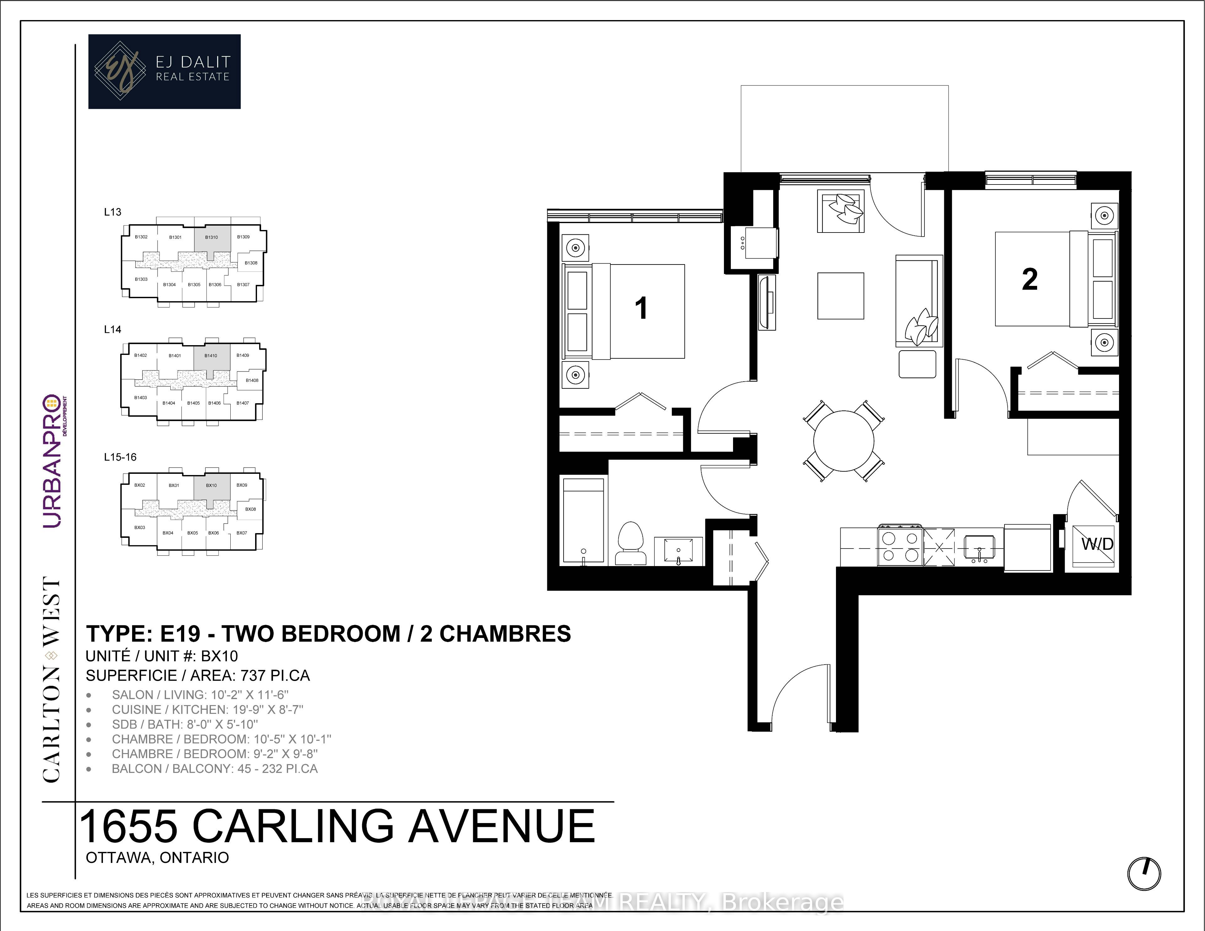 1655 Carling Avenue B1610, Carlingwood - Westboro and Area, ON K2A 4H9 photo 2