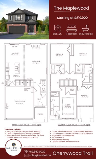 1811 Cherrywood Trail, London North, ON N6H 0E2