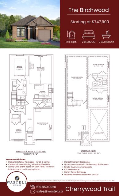 1805 Cherrywood Trail N, London North, ON N6H 0E2