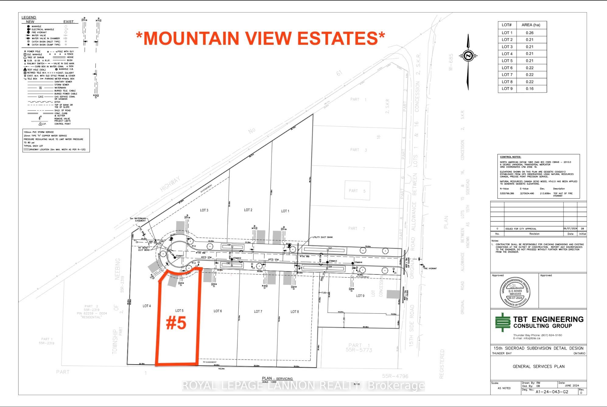 Lot #5 Mountain View Dr., First Nations, ON P7J 1E2