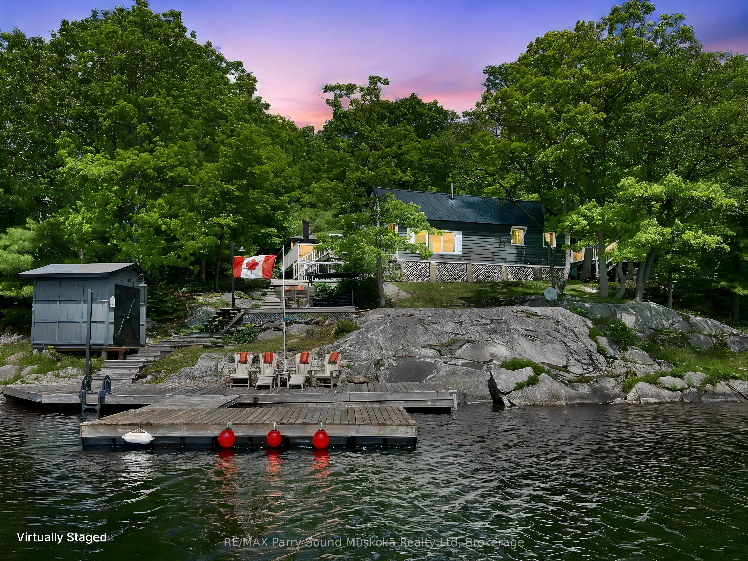 322 Healey Lake Water N/A, The Archipelago, ON P0C 1H0