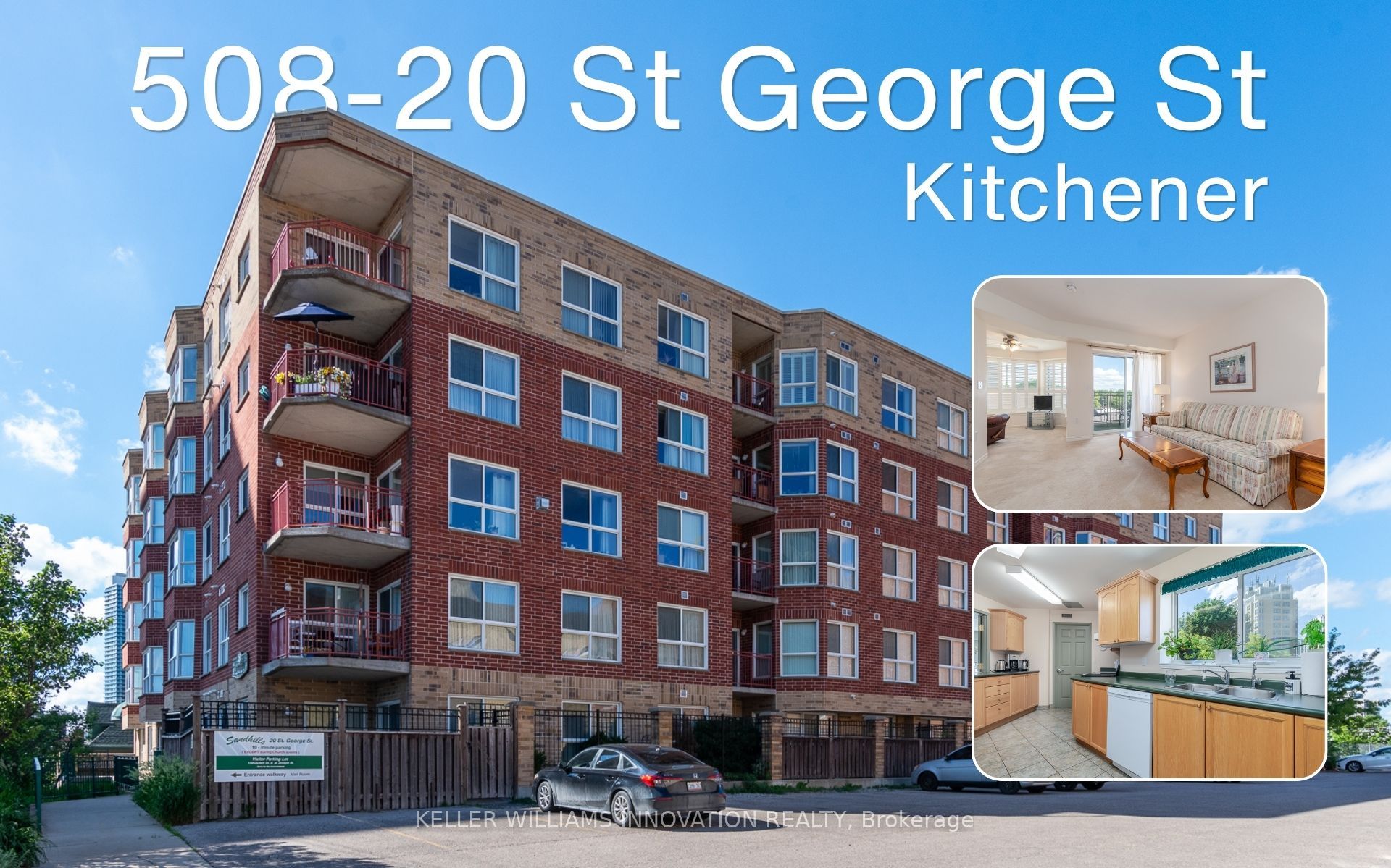 20 ST GEORGE Street 508, Kitchener, ON N2G 2S7