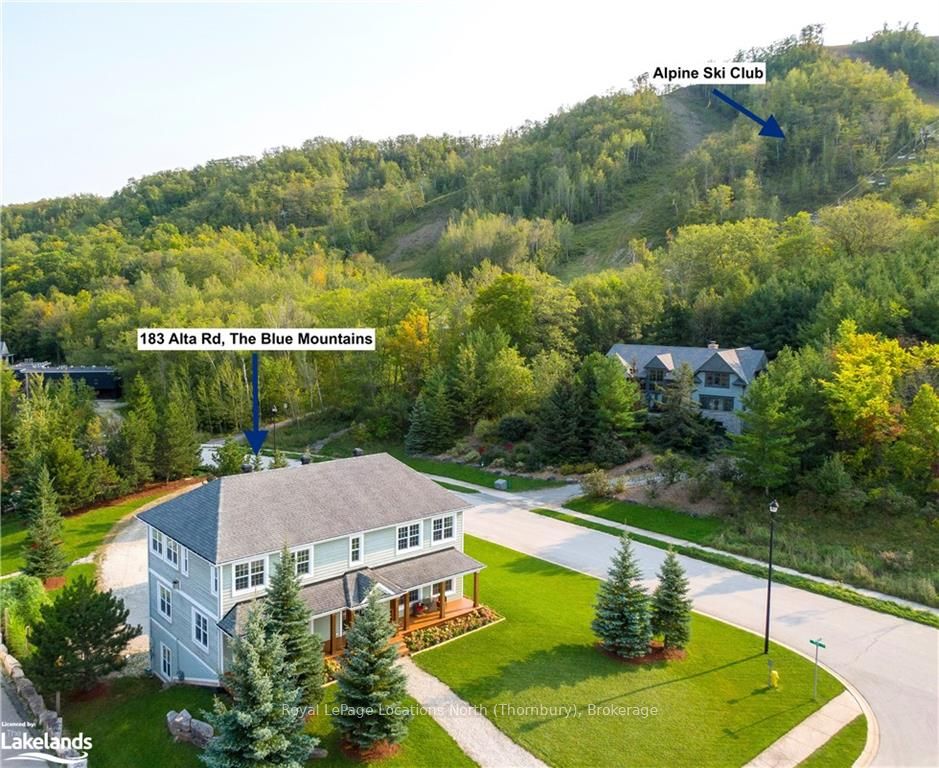 183 ALTA Road GROUND LEVEL, Blue Mountains, ON L9Y 0T2