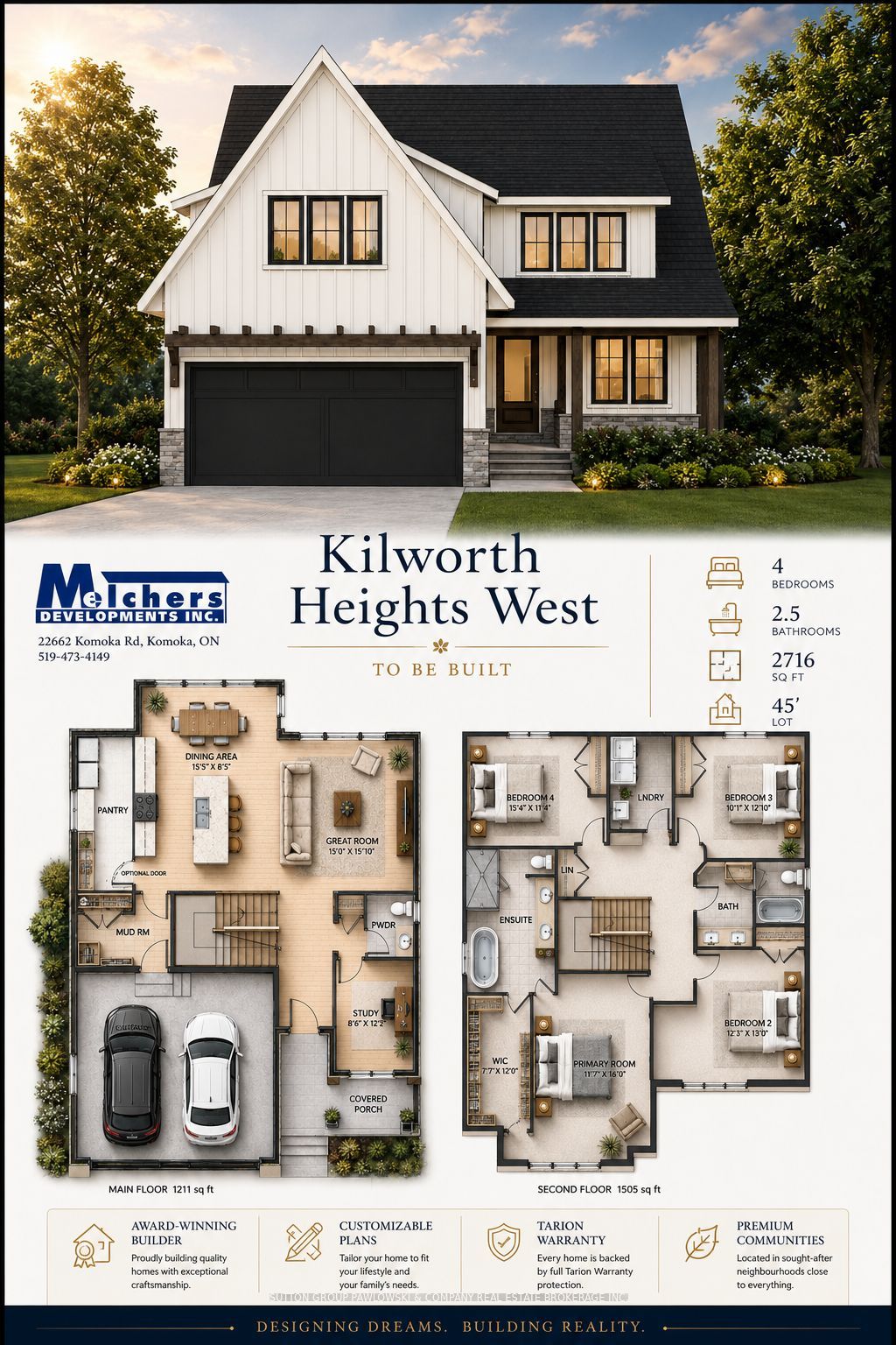 87 ALLISTER Drive Lot #22, Middlesex Centre, ON N0L 1R0 photo 5