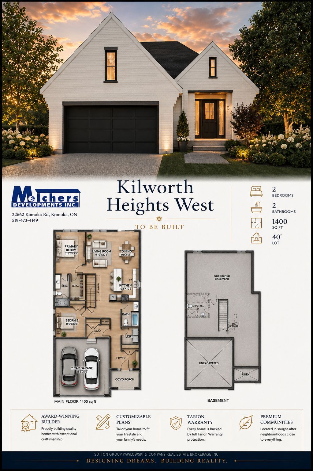 60 ALLISTER Drive Lot#100, Middlesex Centre, ON N0L 1R0 photo 3
