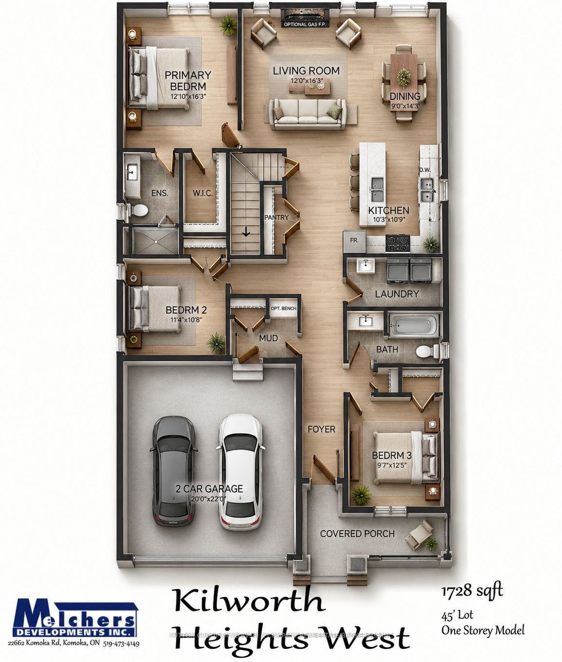 91 ALLISTER Drive Lot #23, Middlesex Centre, ON N0L 1R0 photo 2