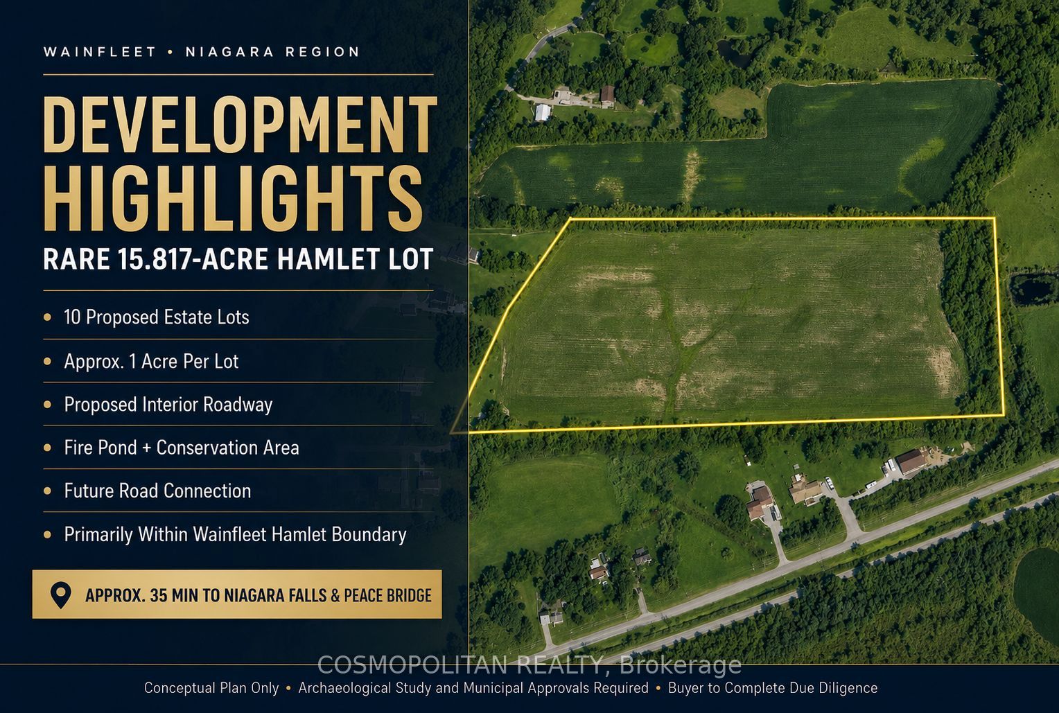 0 Mill Race Road, Wainfleet, ON L0S 1V0 photo 2