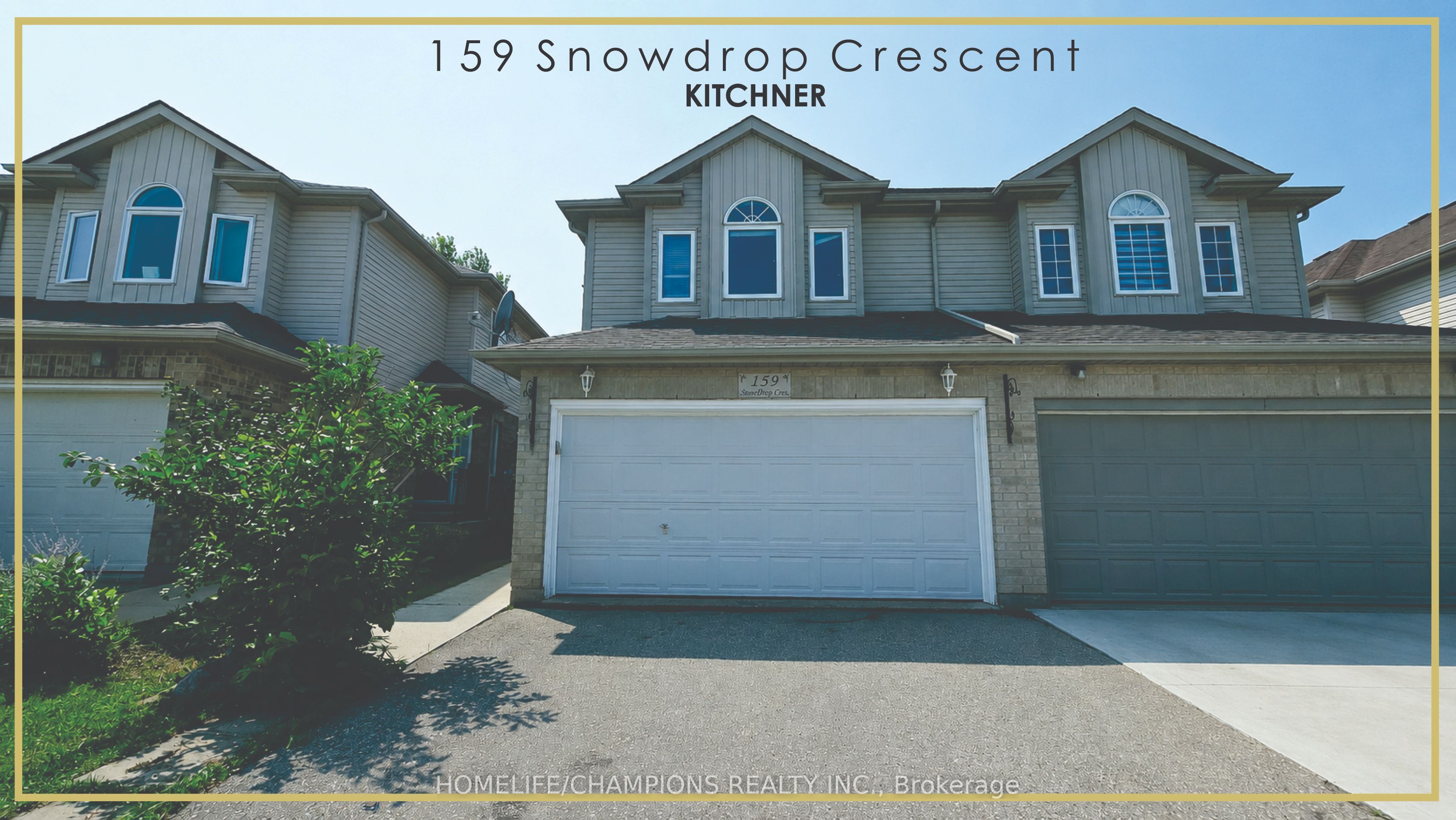 159 Snowdrop Crescent, Kitchener, ON N2E 4G9