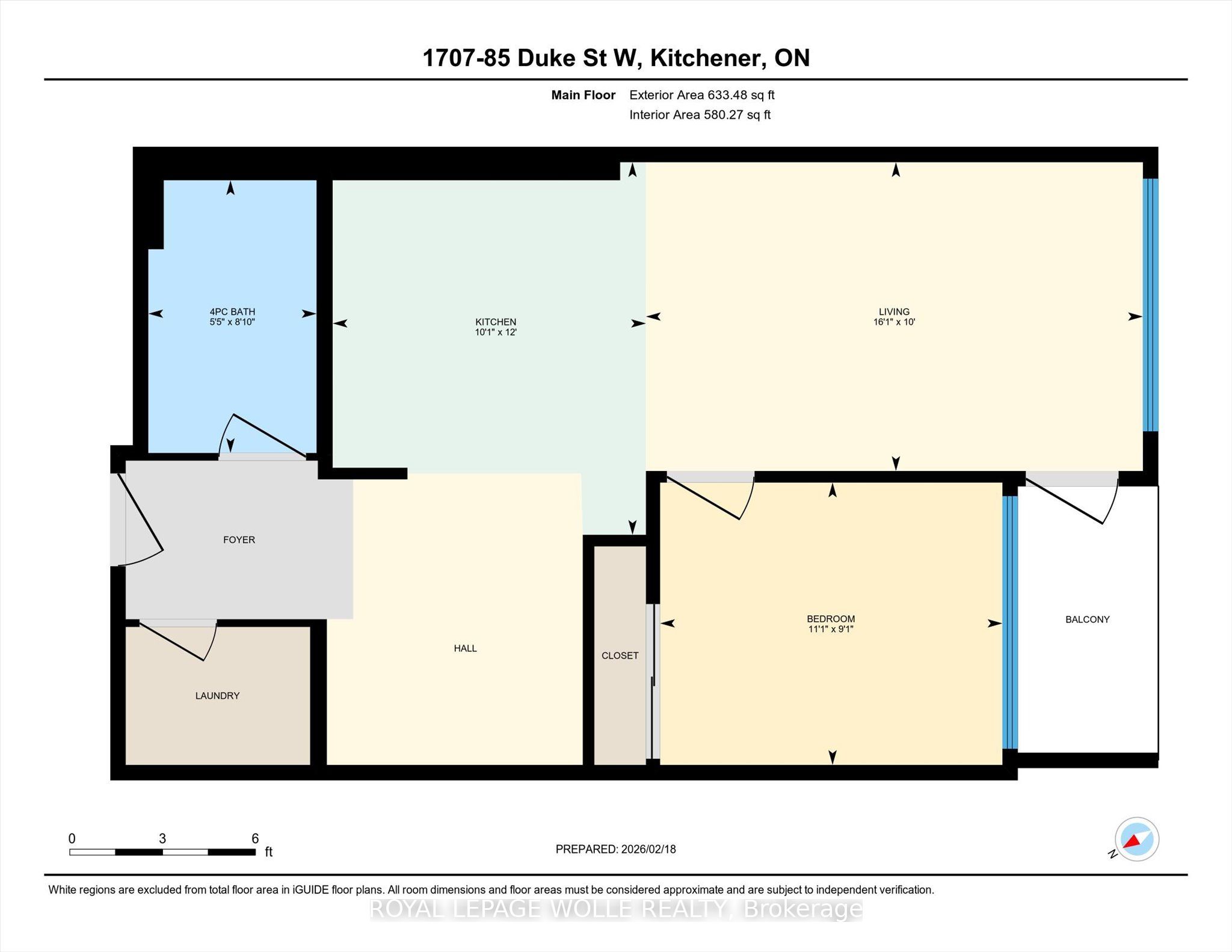 85 Duke Street W 1707, Kitchener, ON N2H 0B7