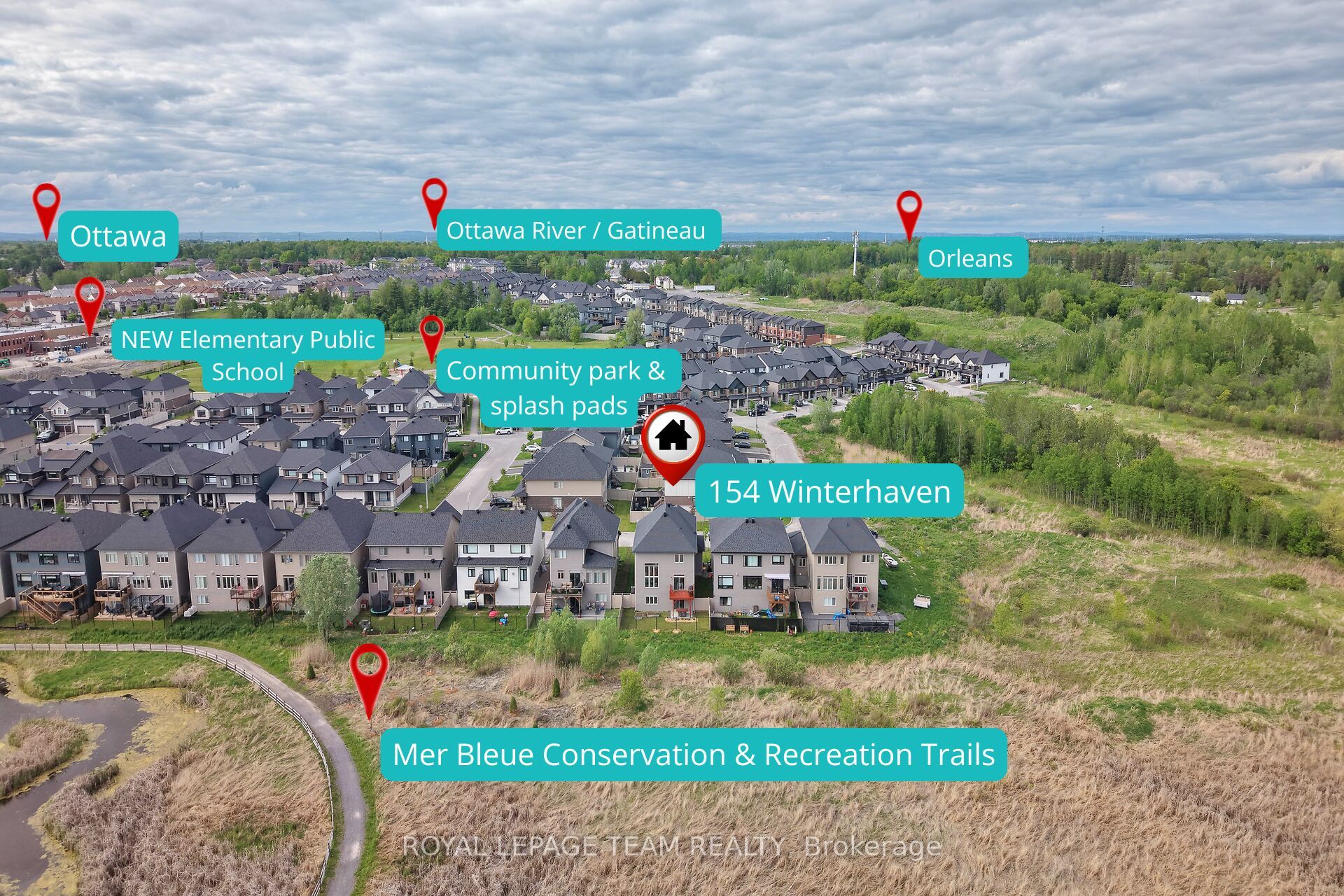 154 Winterhaven Drive, Orleans - Convent Glen and Area, ON K1W 0P1 photo 4