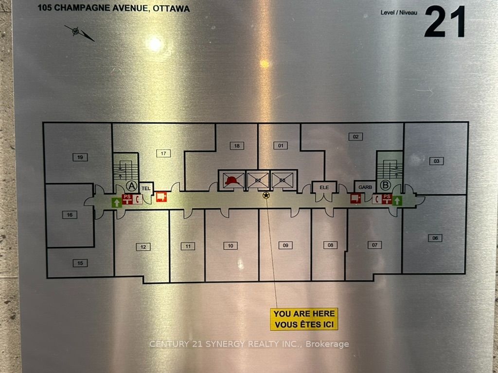 105 Champagne Avenue S 2109, Dows Lake - Civic Hospital and Area, ON K1S 4P3 photo 2