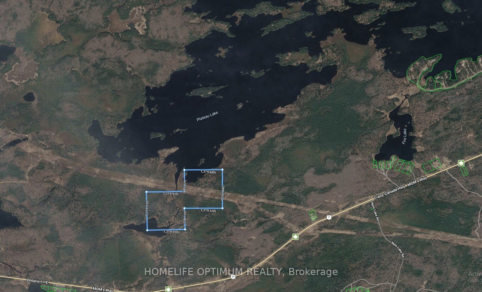 72 acres Plateau Lake, Rainy River Remote Area, ON P0T 1C0 photo 2