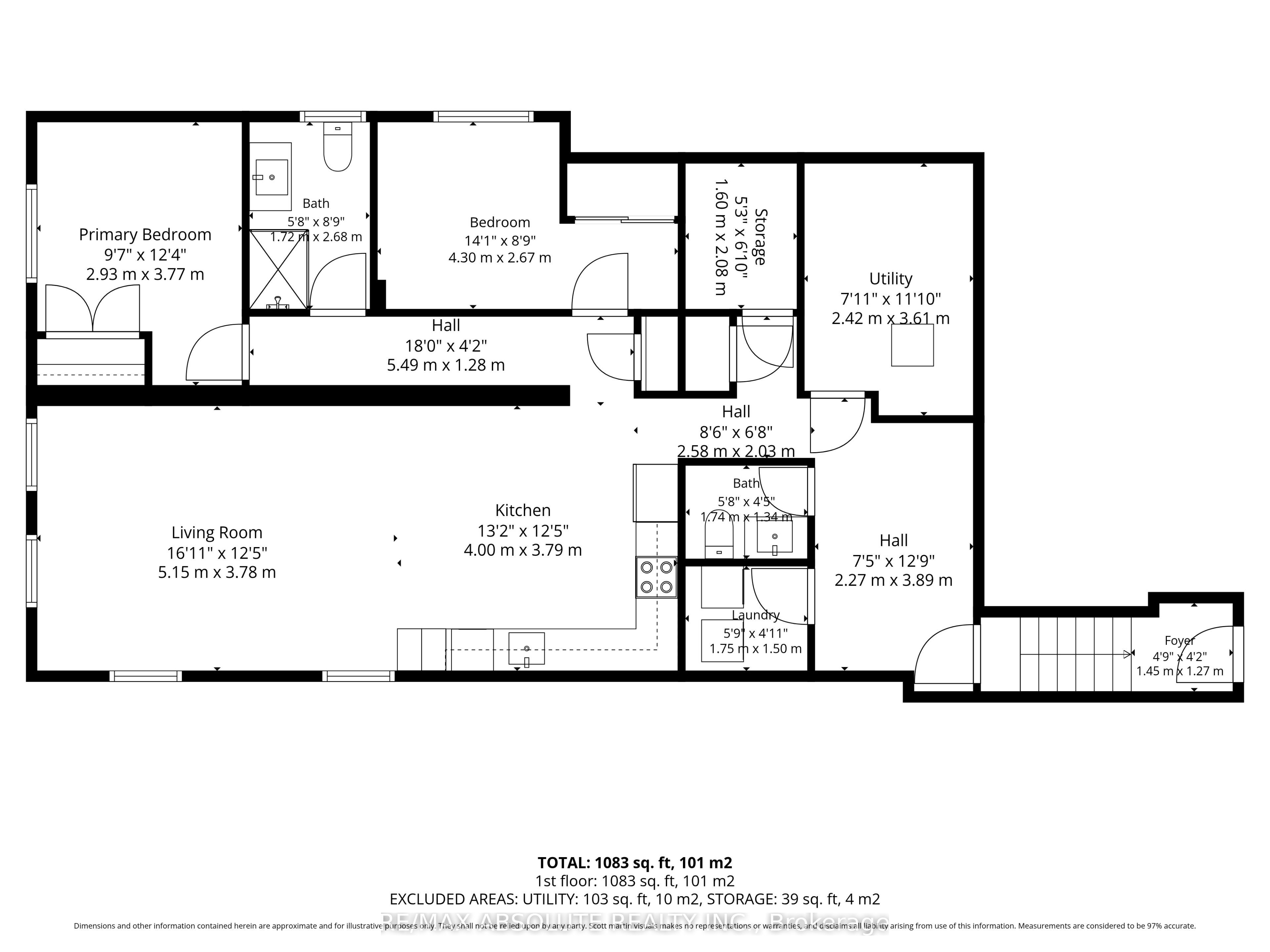 403 Pleasant Park Road Unit B (basement), Alta Vista and Area, ON K1H 5M9 photo 3