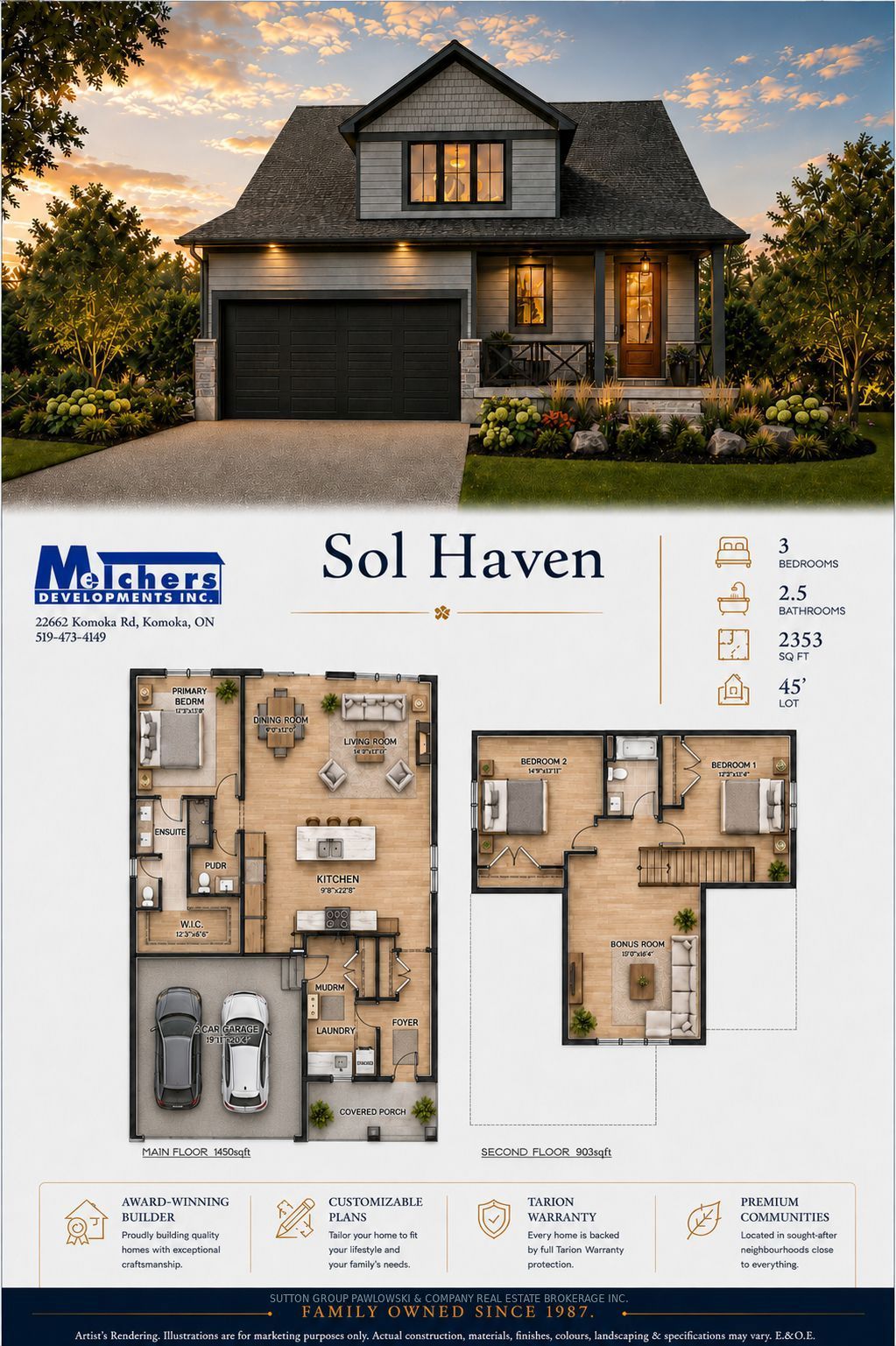99 Allister Drive Lot #25, Middlesex Centre, ON N0M 1N0 photo 3