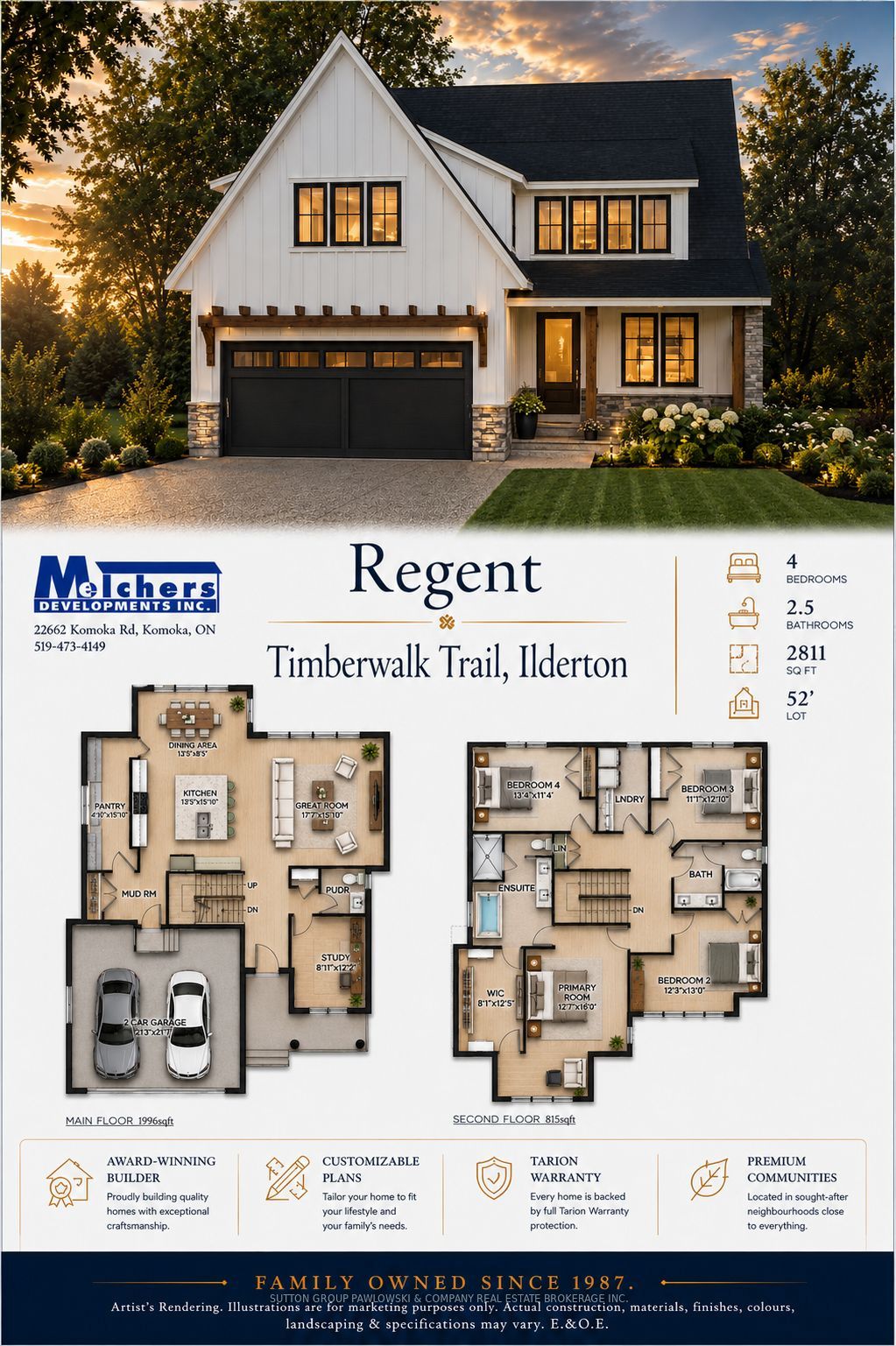 123 TIMBERWALK Trail LOT # 41, Middlesex Centre, ON N0M 2A0 photo 3