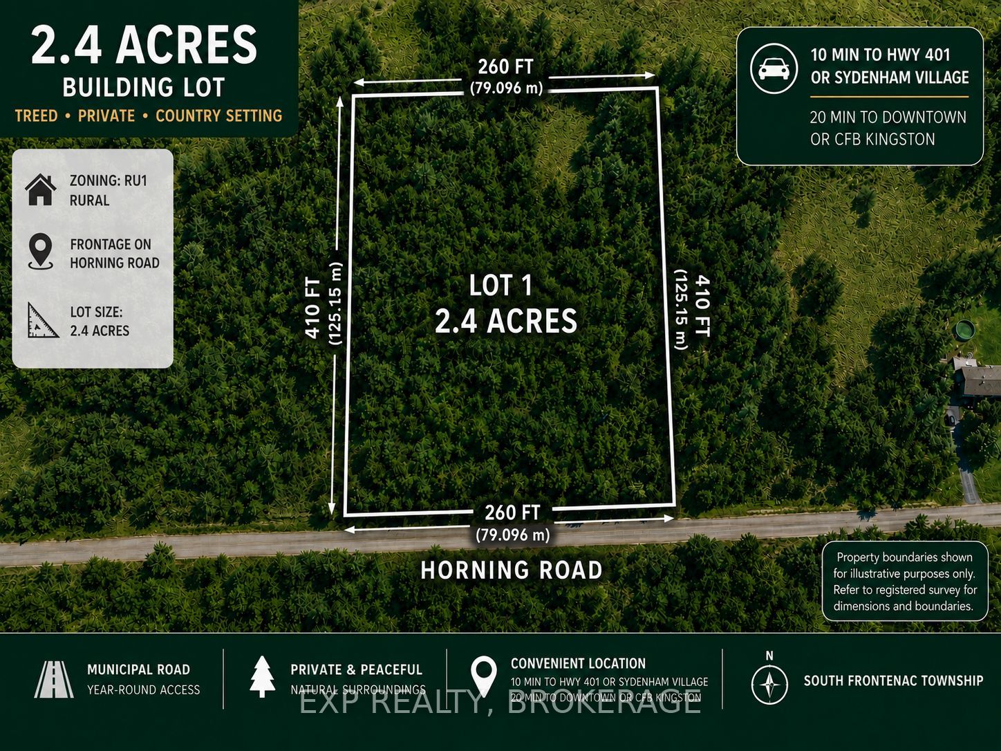 Lot 1 Horning Road, Frontenac, ON K0H 1M0