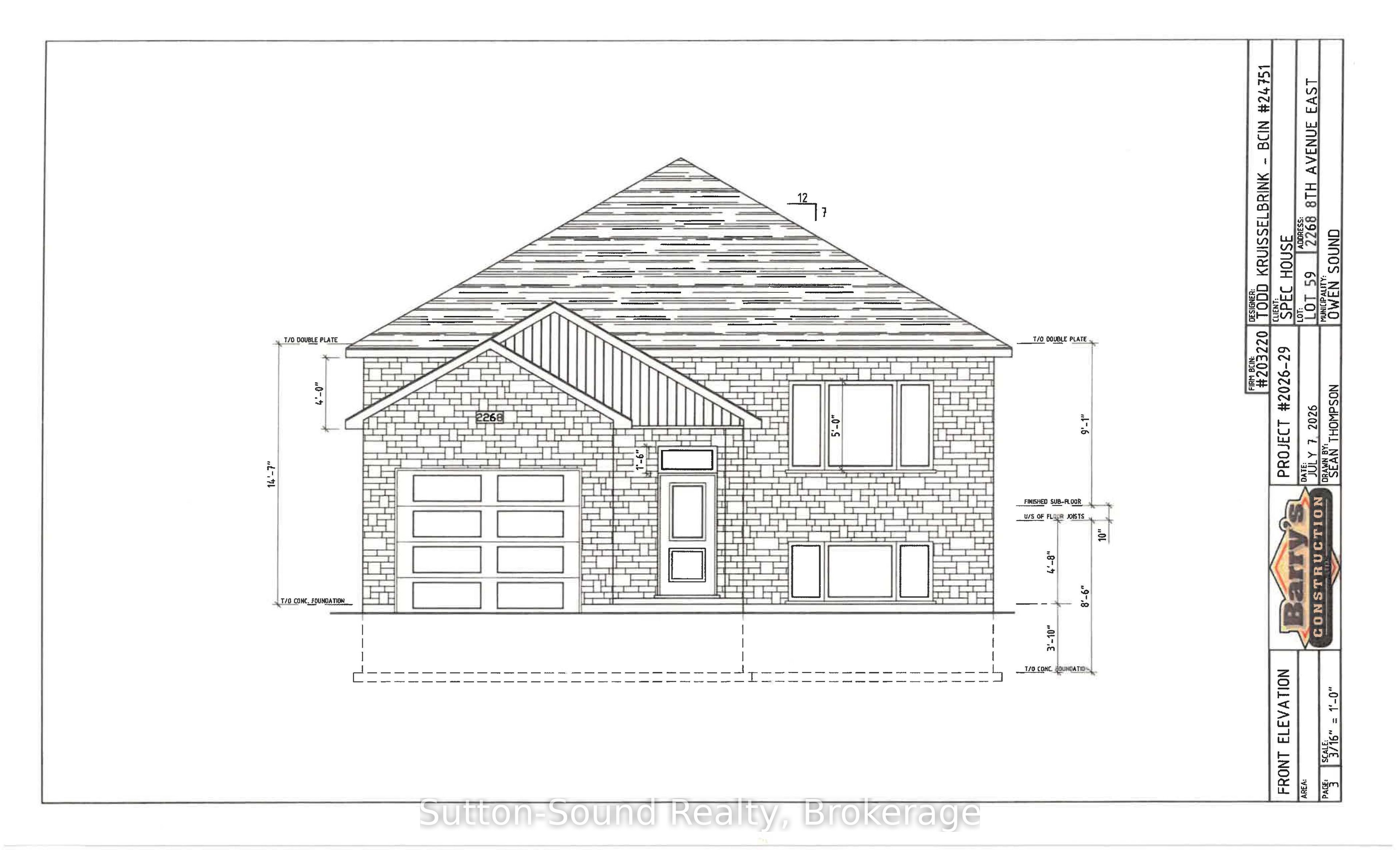 2268 8th Avenue E, Owen Sound, ON N4K 6X1