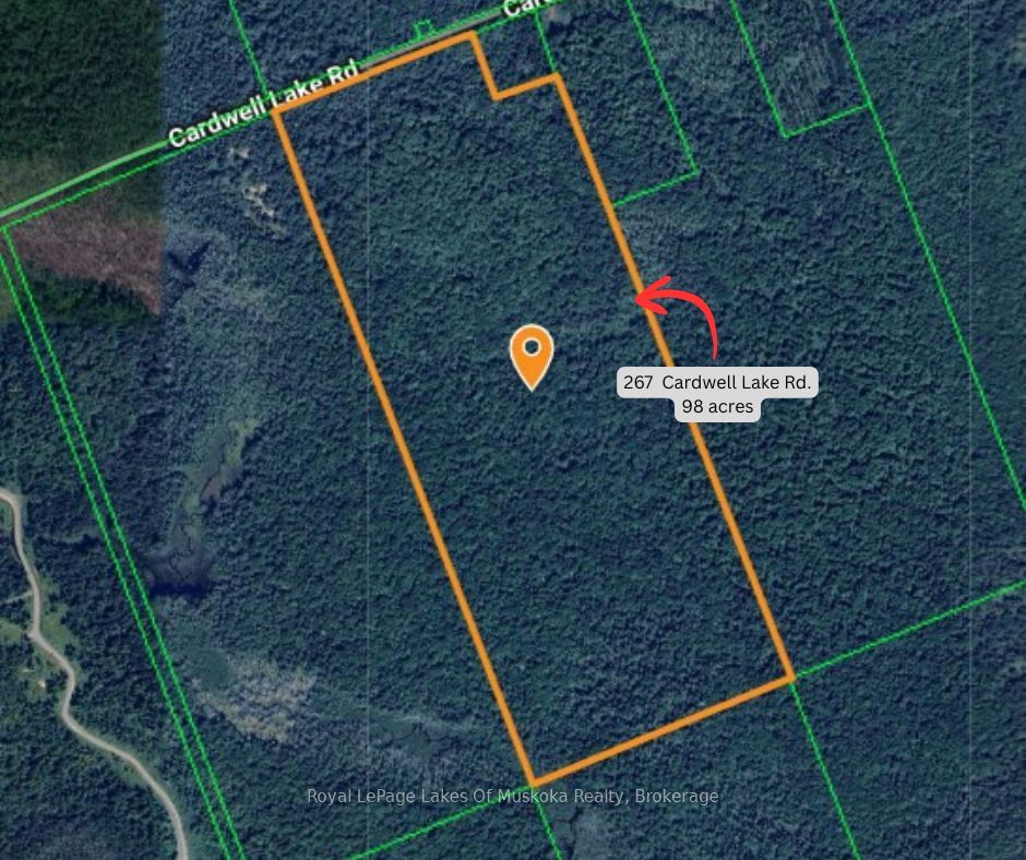 267 & 321 Cardwell Lake Road, Huntsville, ON P0B 1M0
