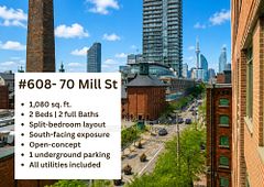 70 Mill Street 608, Toronto, ON M5A 4R1