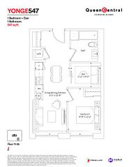 100 Queen Street E 2507, Toronto, ON M5C 0B5
