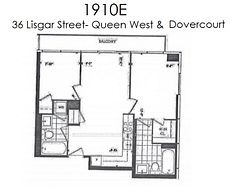 36 Lisgar Street 1910E, Toronto, ON M6J 0C7