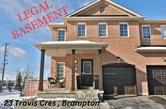 23 Travis Crescent Bsmt, Brampton, ON L7A 3J4